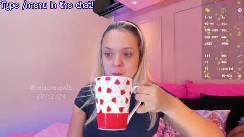 SaraAvila  online show from 12/22/24, 07:21