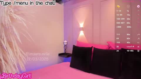 SaraAvila  online show from 03/12/25, 10:50