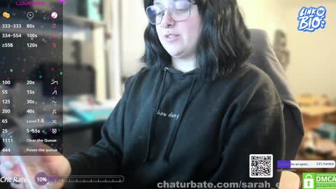 Sarah online show from 12/10/24, 01:11