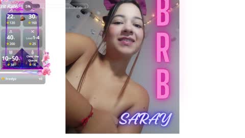 Snapshot of saray_grey chatting on 12/26/24, 11:13 Sara online show from 12/26/24, 11:13