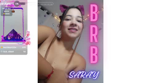 Snapshot of saray_grey chatting on 01/19/25, 08:30 Sara online show from 01/19/25, 08:30