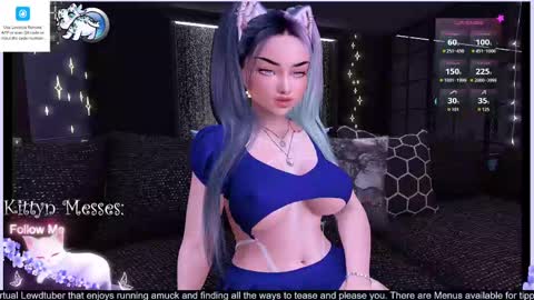 Snapshot of sassykittyn chatting on 10/22/25, 05:30 Sassy Sami Kittyn online show from 10/22/25, 05:30