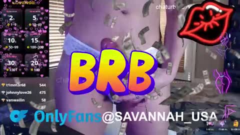 Onlyfans Savannah usa online show from 02/03/25, 10:00