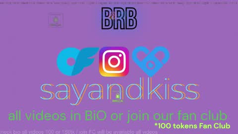 Say and kiss online show from 04/28/26, 04:34