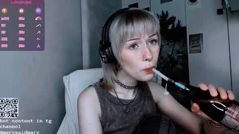 Snapshot of say_mary chatting on 09/28/25, 07:52 pronoun she. name Mary. age 21. online show from 09/28/25, 07:52