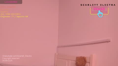 Snapshot of scarlett_electra chatting on 09/30/25, 04:12 SCARLETT ELECTRA - online show from 09/30/25, 04:12