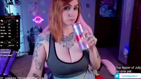 Scarlett online show from 07/03/26, 11:00