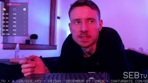 Sebastian online show from 12/27/24, 10:37