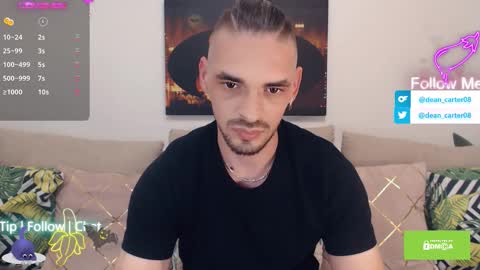 Snapshot of secret_sir chatting on 09/24/25, 02:31 Dean Carter online show from 09/24/25, 02:31