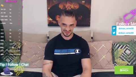 Snapshot of secret_sir chatting on 09/26/25, 10:03 Dean Carter online show from 09/26/25, 10:03