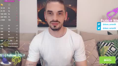 Snapshot of secret_sir chatting on 10/17/25, 10:45 Dean Carter online show from 10/17/25, 10:45