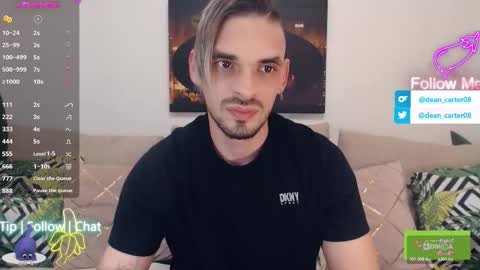 Snapshot of secret_sir chatting on 10/18/25, 10:54 Dean Carter online show from 10/18/25, 10:54