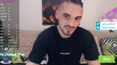 Snapshot of secret_sir chatting on 10/23/25, 09:46 Dean Carter online show from 10/23/25, 09:46