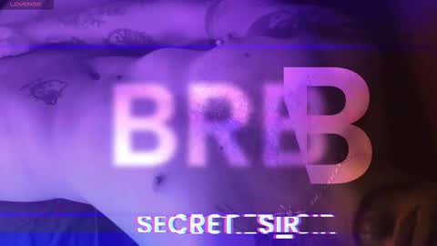 Snapshot of secret_sir chatting on 02/22/26, 11:25 Dean Carter online show from 02/22/26, 11:25
