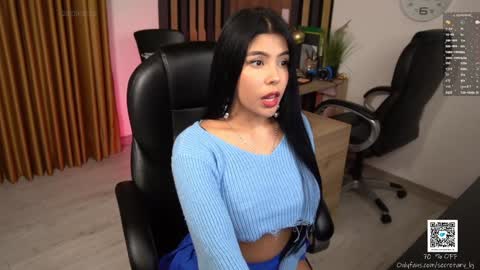 Snapshot of secretary_bj chatting on 09/28/25, 08:47 secretary_bj online show from 09/28/25, 08:47