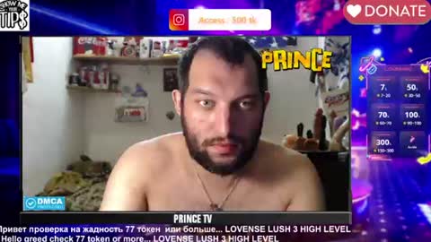 BISEXPRINCE777 online show from 06/25/26, 06:34