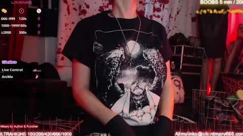 Allmylinkssilentmary666 online show from 09/15/25, 04:40