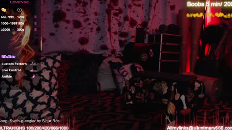 Allmylinkssilentmary666 online show from 10/10/25, 10:36