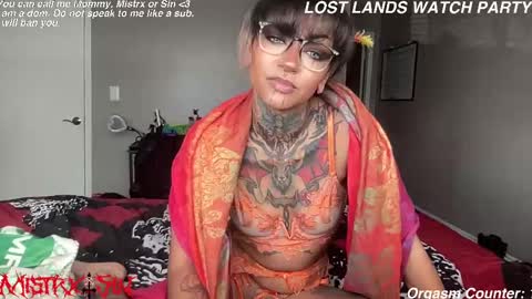 Mistrx Sin online show from 09/20/25, 09:49