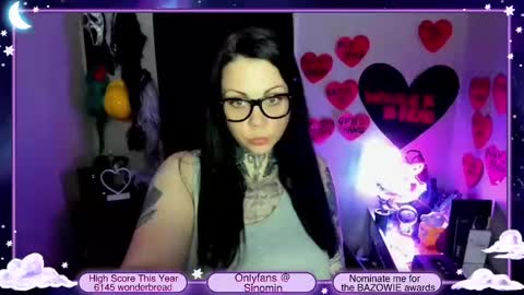 Sinomin online show from 02/16/25, 04:20