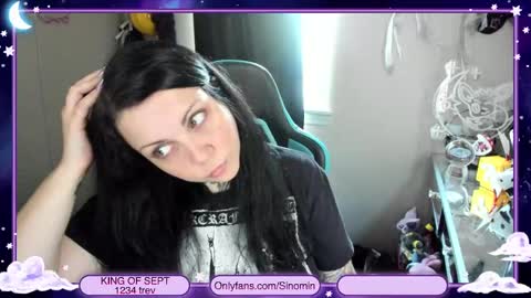 Sinomin online show from 09/27/25, 09:31