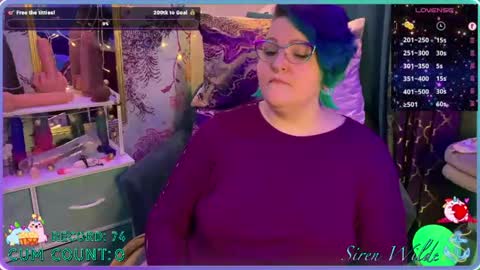 Siren Wilde online show from 05/24/26, 02:49