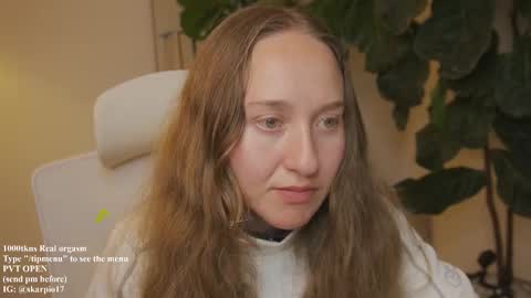 Snapshot of skarpio17 chatting on 10/27/25, 10:47 Im Scarlett ONLINE 5pm-10pm NYC time online show from 10/27/25, 10:47