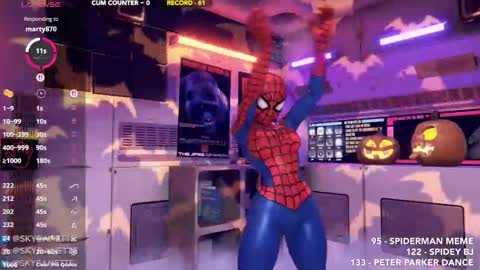 Snapshot of skyeanette chatting on 10/31/25, 01:17 SkyeAnette online show from 10/31/25, 01:17