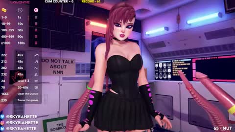 SkyeAnette online show from 11/08/25, 02:45