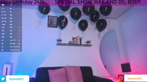 Independent Model Merly online show from 01/12/25, 04:21