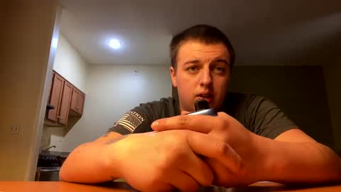 Snapshot of stepbro18 chatting on 02/18/25, 10:03 Honestly Im a slut I have a high sex drive and I love talking to people off this platform  online show from 02/18/25, 10:03