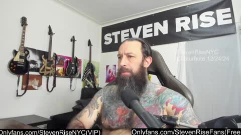 StevenRiseNYC online show from 12/25/24, 01:09