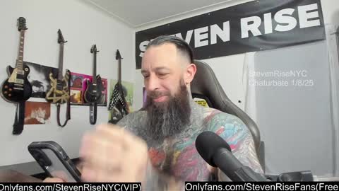 StevenRiseNYC online show from 01/08/25, 01:41