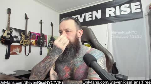 StevenRiseNYC online show from 01/24/25, 01:56
