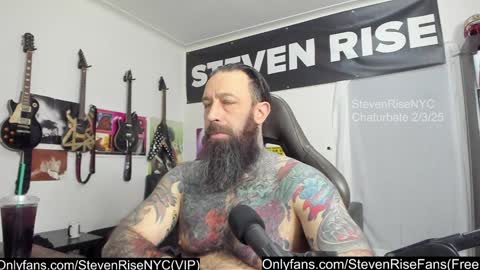 StevenRiseNYC online show from 02/03/25, 01:08
