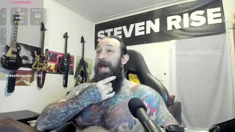 StevenRiseNYC online show from 11/22/25, 12:59