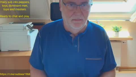 Snapshot of subbear1968 chatting on 06/24/26, 11:20 subbear1968 online show from 06/24/26, 11:20