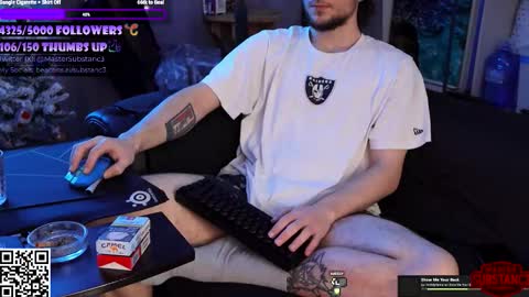 Snapshot of substanc3 chatting on 12/15/25, 05:28 Im Substanc3 online show from 12/15/25, 05:28