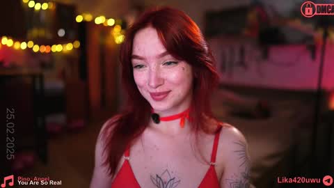 Lika ginger  Jessy blond   online show from 02/25/25, 01:09