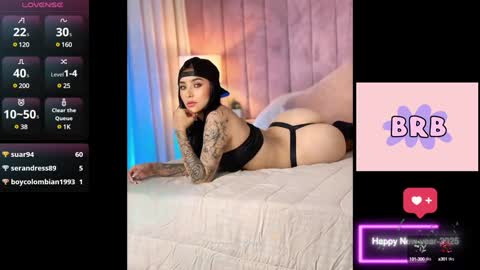 Dulce online show from 01/26/25, 05:02