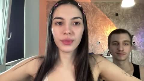 Snapshot of sweetiepipe chatting on 03/21/26, 08:19 Welcome to our room We are Renata21 and Bogdan 24 online show from 03/21/26, 08:19