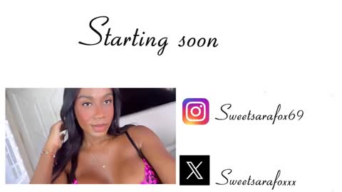 Snapshot of sweetsarafoxxx chatting on 09/26/25, 11:36 Sara Sofia Libra online show from 09/26/25, 11:36