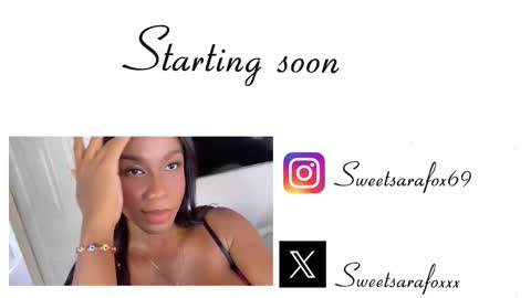 Snapshot of sweetsarafoxxx chatting on 10/26/25, 06:03 Sara Sofia Libra online show from 10/26/25, 06:03