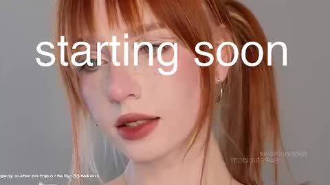 Snapshot of sweetuniporn chatting on 10/24/25, 07:27 Elis  a little vacation Ill be here Saturday my schedules in bio online show from 10/24/25, 07:27