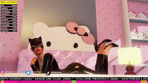  MISTRESS LISA  FIRST 3DXCHAT CAMGIRL   3dxchat anime gaming mistress domina online show from 12/30/24, 01:36