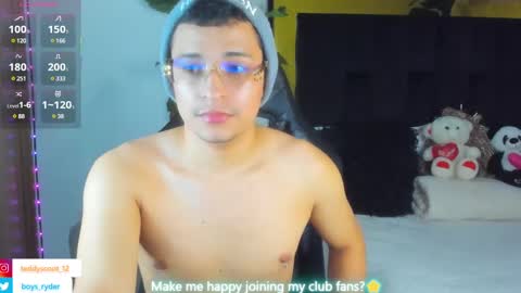  Follow me on Twitter boys ryder and instagram teddyscoot 12  online show from 02/22/25, 08:07