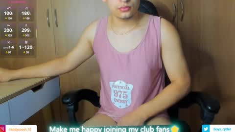  Follow me on Twitter boys ryder and instagram teddyscoot 12  online show from 03/10/25, 12:04