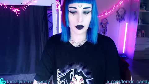 Snapshot of terror_candy chatting on 02/10/26, 11:31 CRY BABY online show from 02/10/26, 11:31