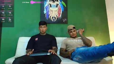 Snapshot of the_golden_boys chatting on 01/09/26, 12:24 SCOTT THEO KAMERON GENDERSON online show from 01/09/26, 12:24