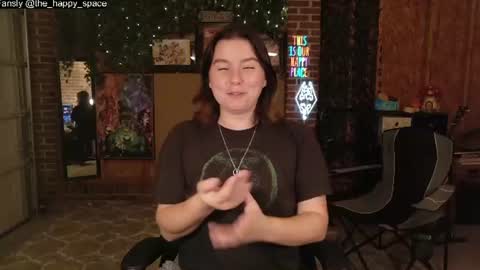 Snapshot of the_happy_space chatting on 07/27/26, 02:07 MATERNITY LEAVE online show from 07/27/26, 02:07